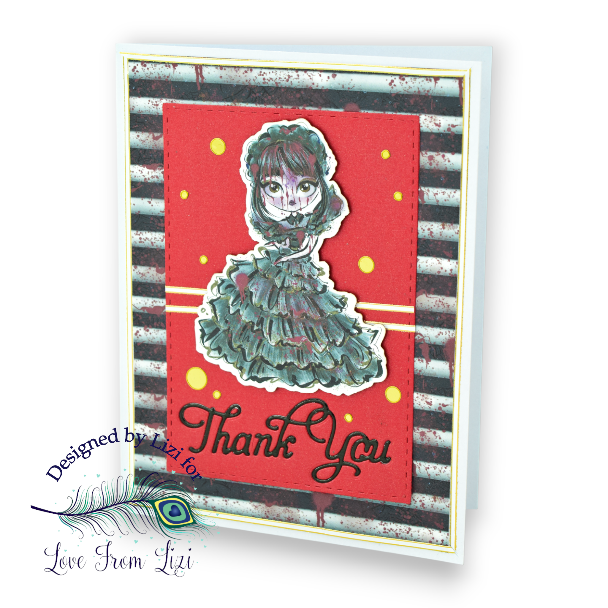 Full Of Woe (Wednesday Addams) - 6x6 Patterned Paper Pack